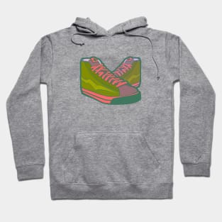 Vintage Hightop Sneakers Hoodie